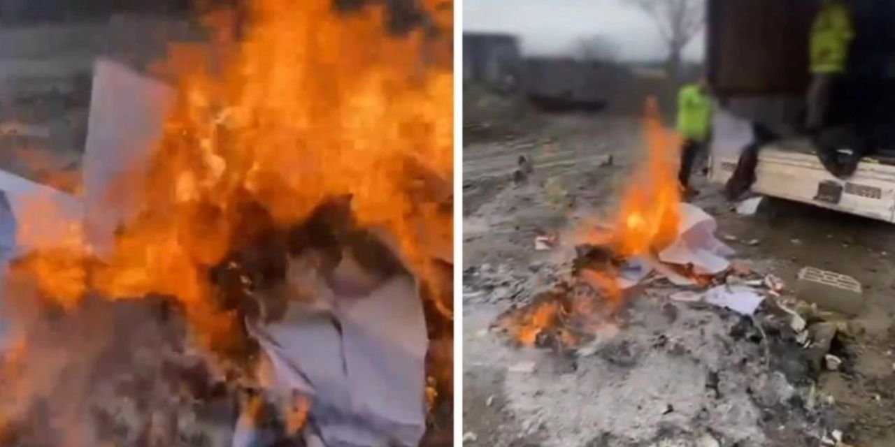 İYİ Partili aday Enver Yılmaz paylaştı: Ordu’da belediye ekipleri seçim öncesi ‘evrakları yakıyor’