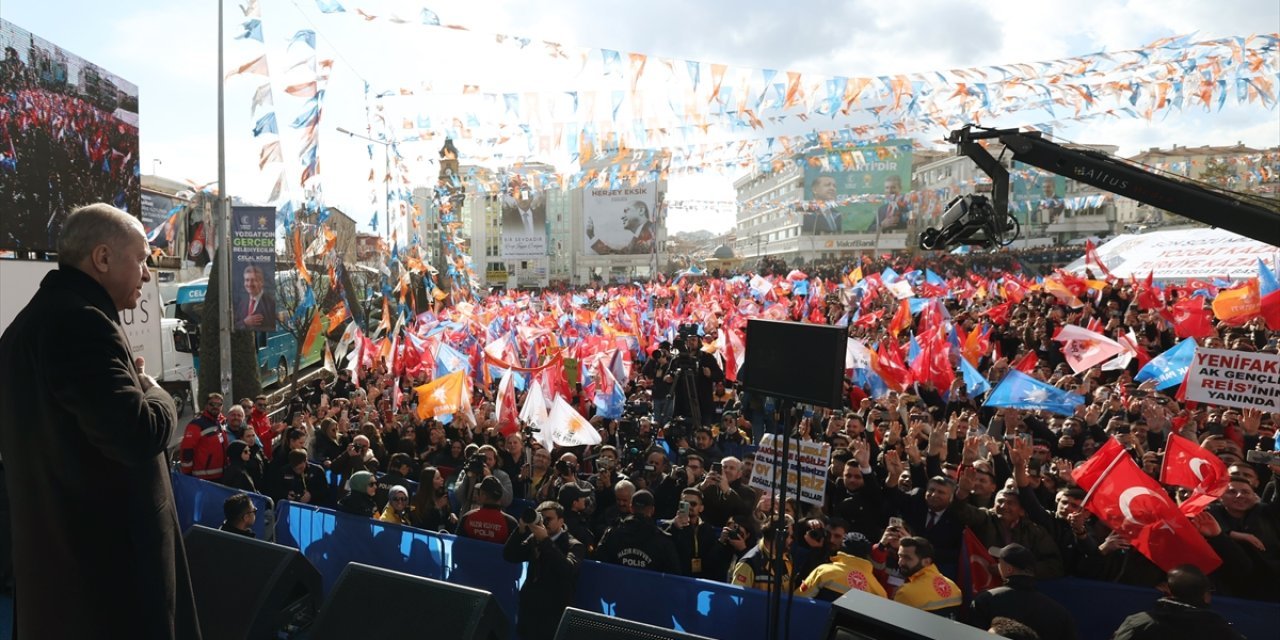 Erdoğan'ın mitingine katılanlar bile oy vermedi