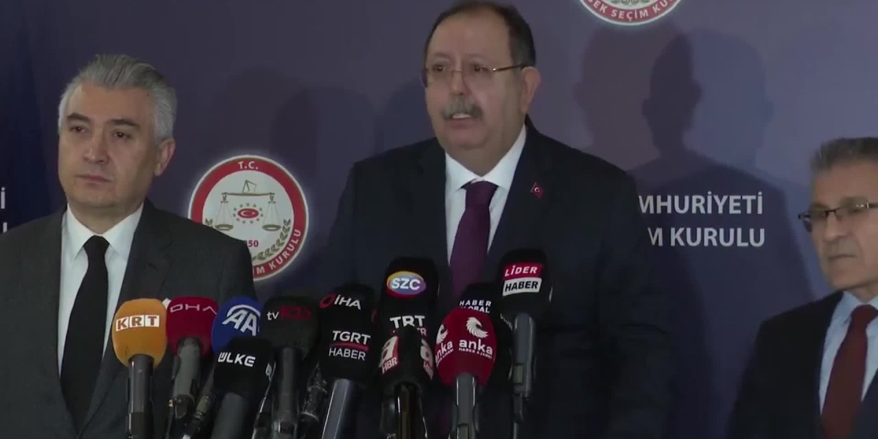 YSK Başkanı Ahmet Yener'den Hatay'da mazbata yanıtı: Bilgi vereceğiz