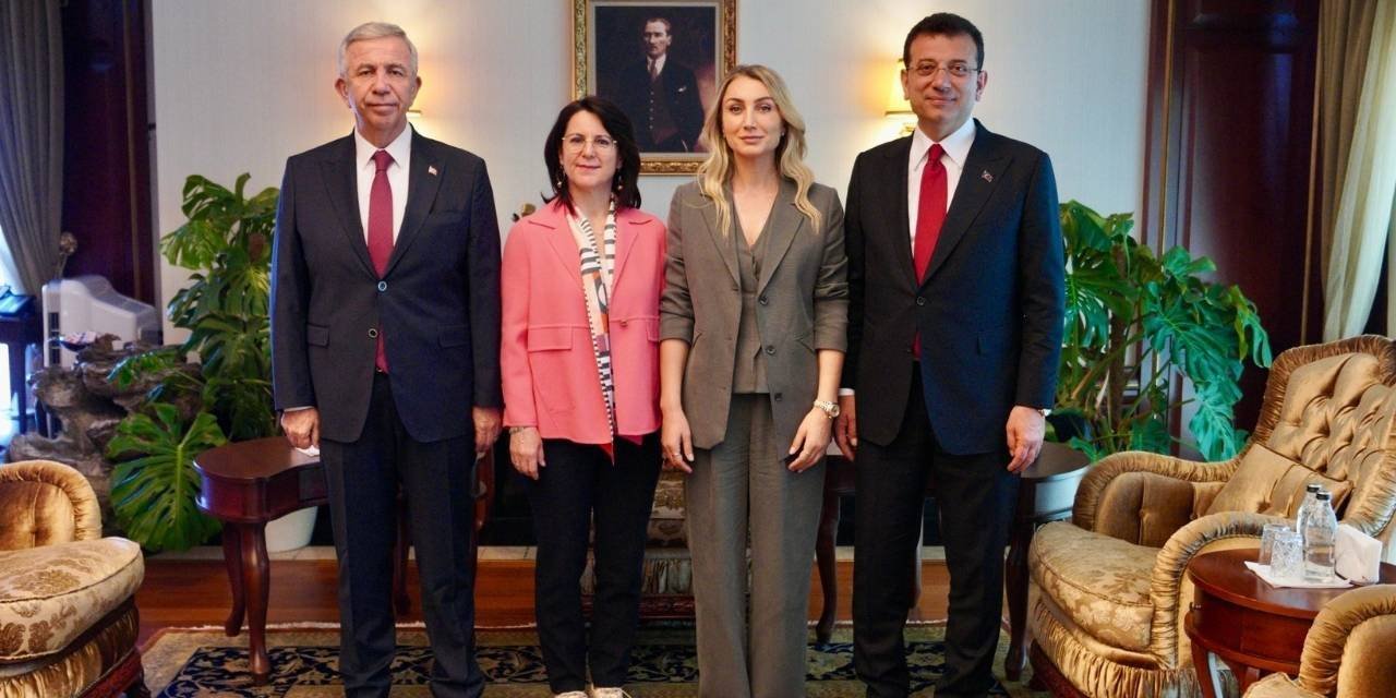 Seçimden sonra Ekrem İmamoğlu ile Mansur Yavaş ilk kez bir araya geldi