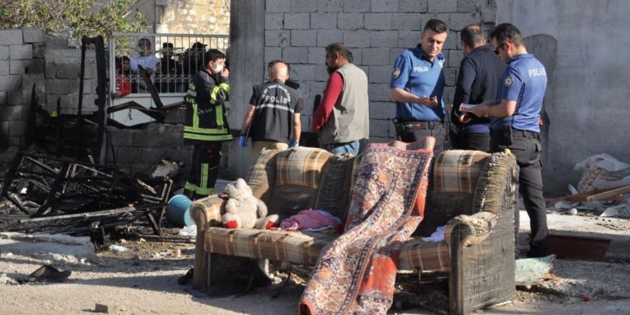 Mersin'de hurdalıkta çıkan yangında 6 yaşındaki çocuk yaşamını yitirdi