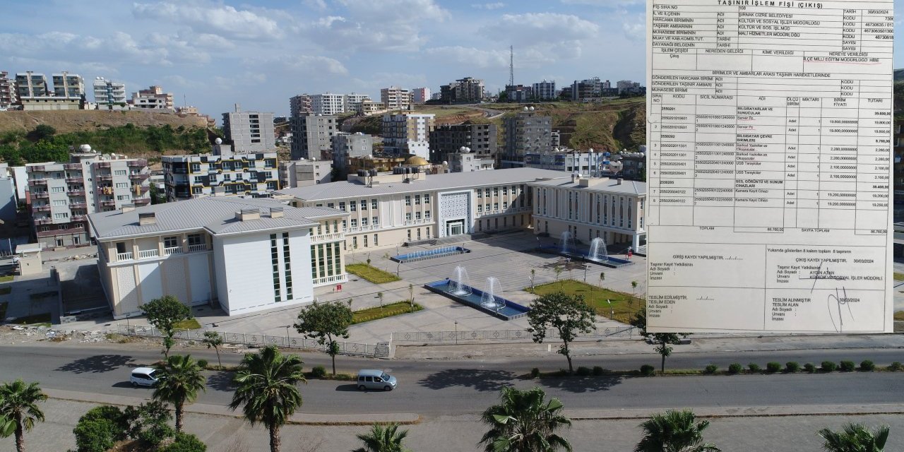 Cizre Belediyesi kayyımı bir tek tabelayı bırakmış: Cezveden saksıdaki çiçeğe kadar hibe