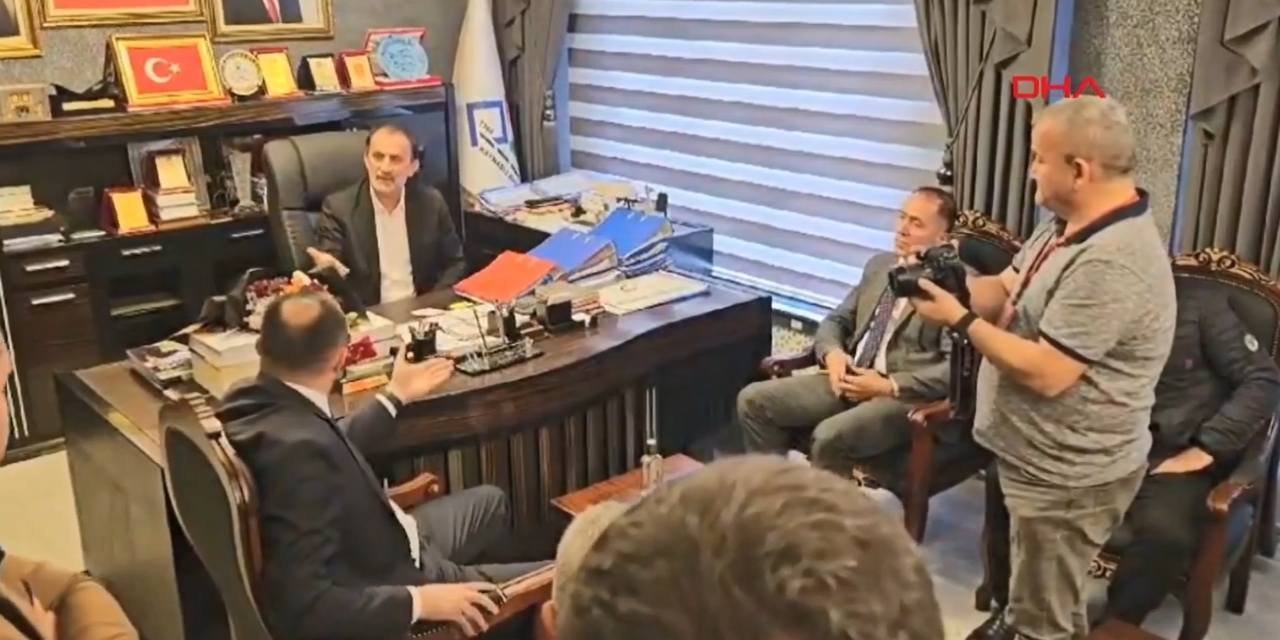 Devir teslim töreninde tartışma: Eski başkan ile milletvekili birbirine girdi