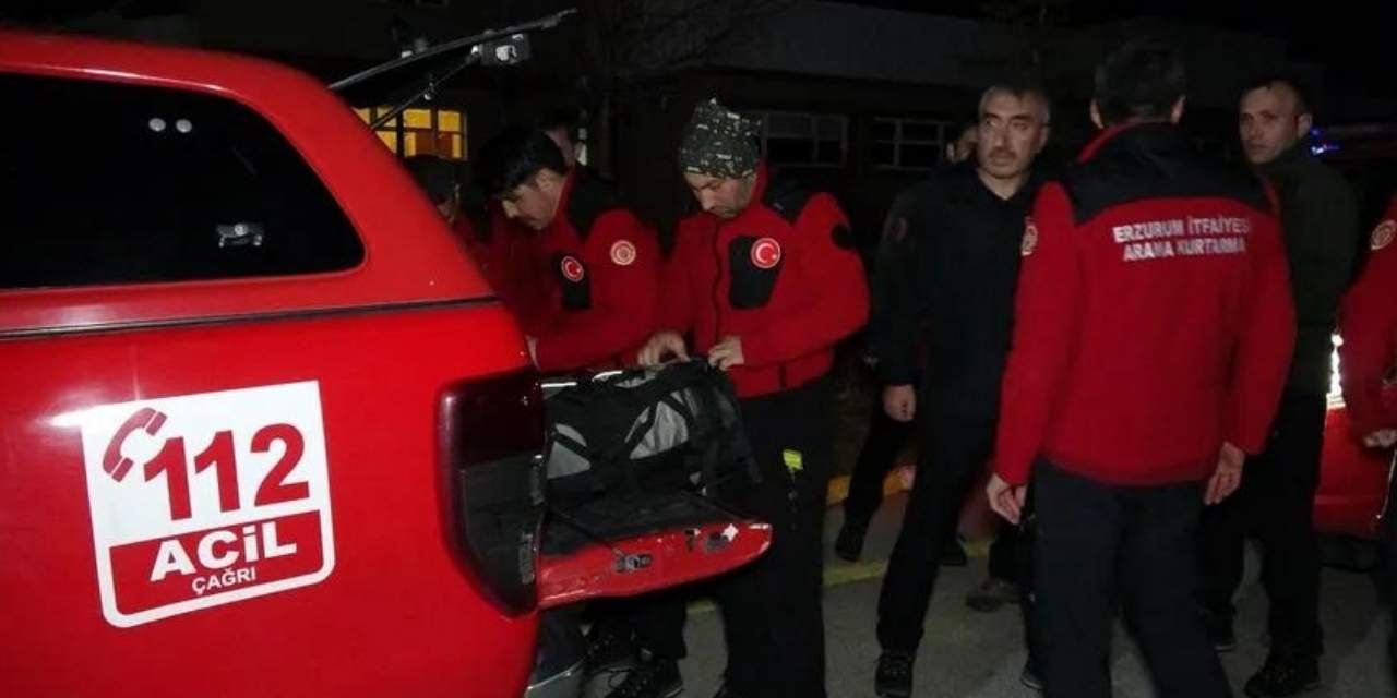 Teleferik eğitimi alan 30 kişilik ekip Erzurum'dan Antalya'ya gitti