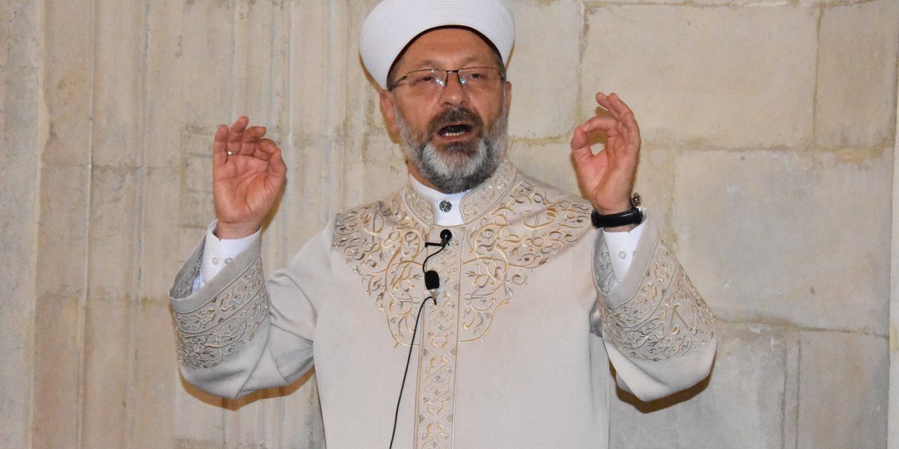 Diyanet İşleri Başkanı Erbaş, Sakarya'da CHP'li belediyelerle bayramlaşmadı