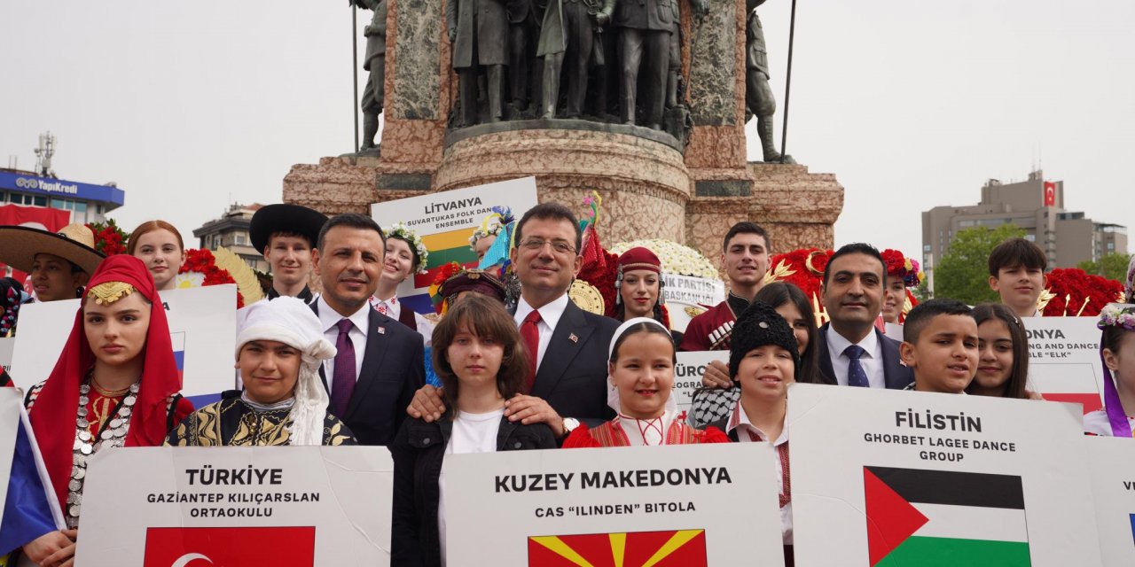 İmamoğlu: 23 Nisan, Dünya Çocuklarının Özgürlük Bayramı Dünyada Her Çocuğun Özgürlüğünü Talep Ediyoruz