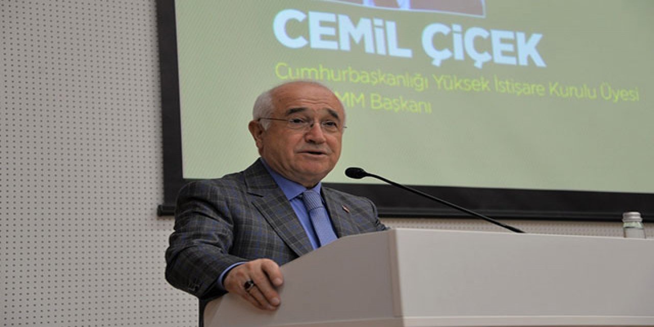 GİK üyesi Cemil Çiçek: Partinin MR’ı çekiliyor, gereğinin yapılması lazım