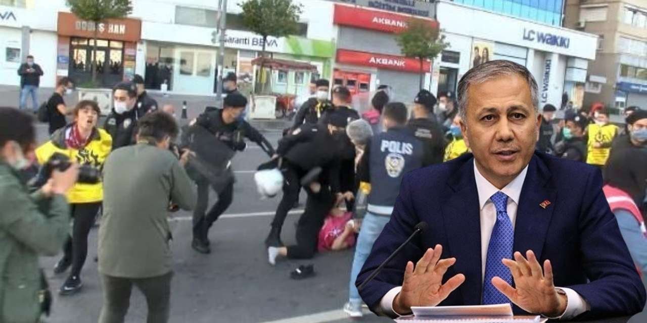 Ali Yerlikaya duyurdu: 1 Mayıs'ta 4 ilde 226 kişi gözaltına alındı