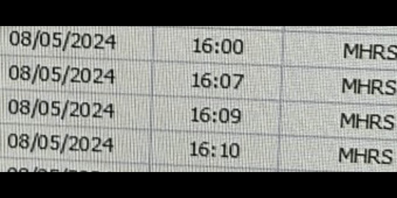 İstanbul Tabip Odası: Hasta randevu aralığı 2 dakikaya düştü