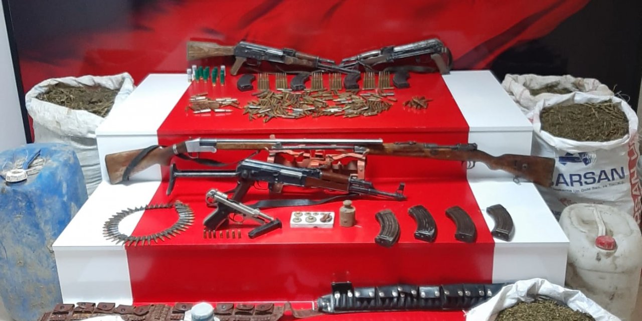 Van'da silah ve uyuşturucu operasyonu