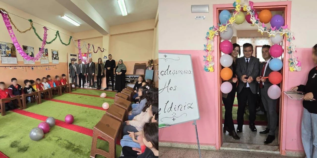 Okulda 'Din kültürü ve ahlak bilgisi dersliği' adı altında Kuran kursu sınıfı açıldı