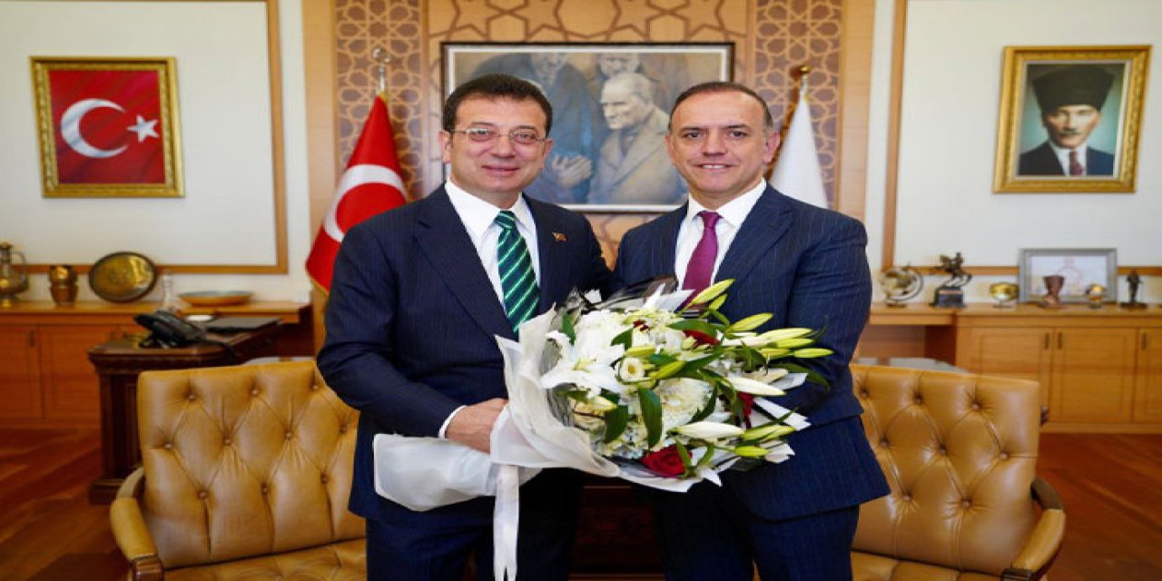 İmamoğlu'ndan Sancaktepe Belediyesi'ne ziyaret