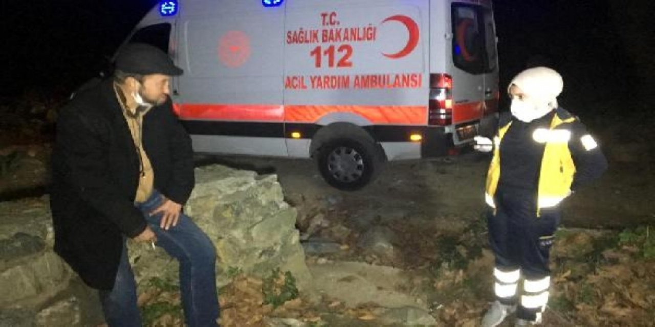 Alkol almak için gittiği ormanlık alanda mahsur kaldı, kısıtlamayı ihlalden ceza aldı