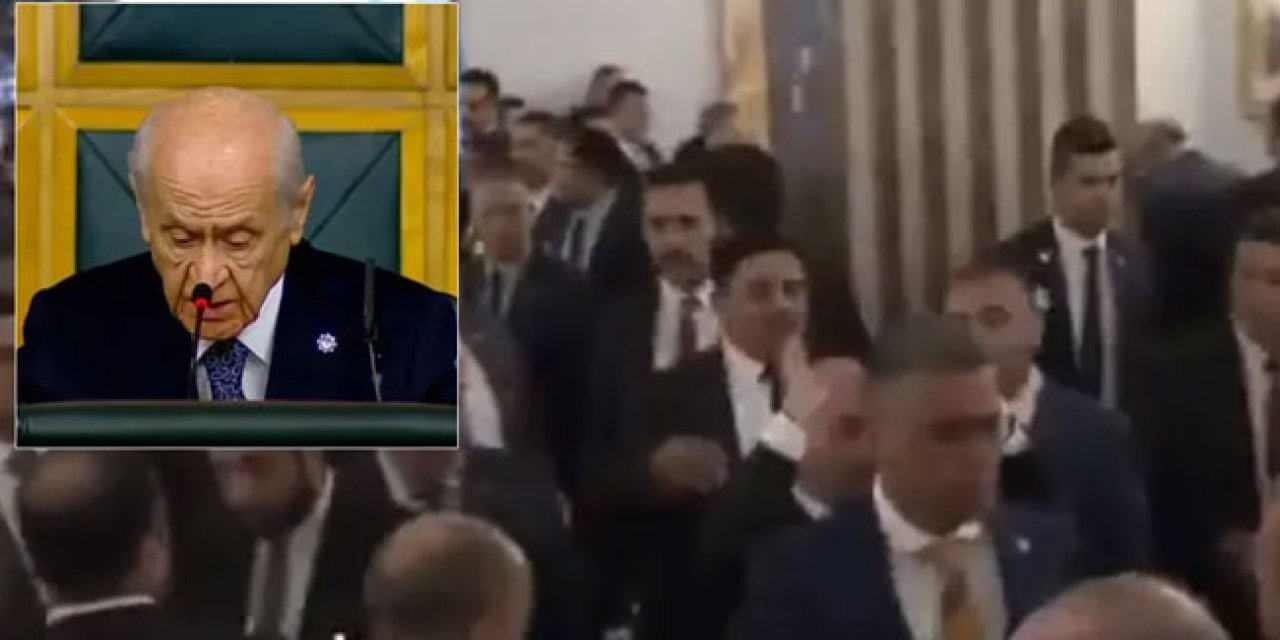 MHP Lideri Devlet Bahçeli Rahatsızlandı: Basın Mensupları Dışarı Çıkartıldı