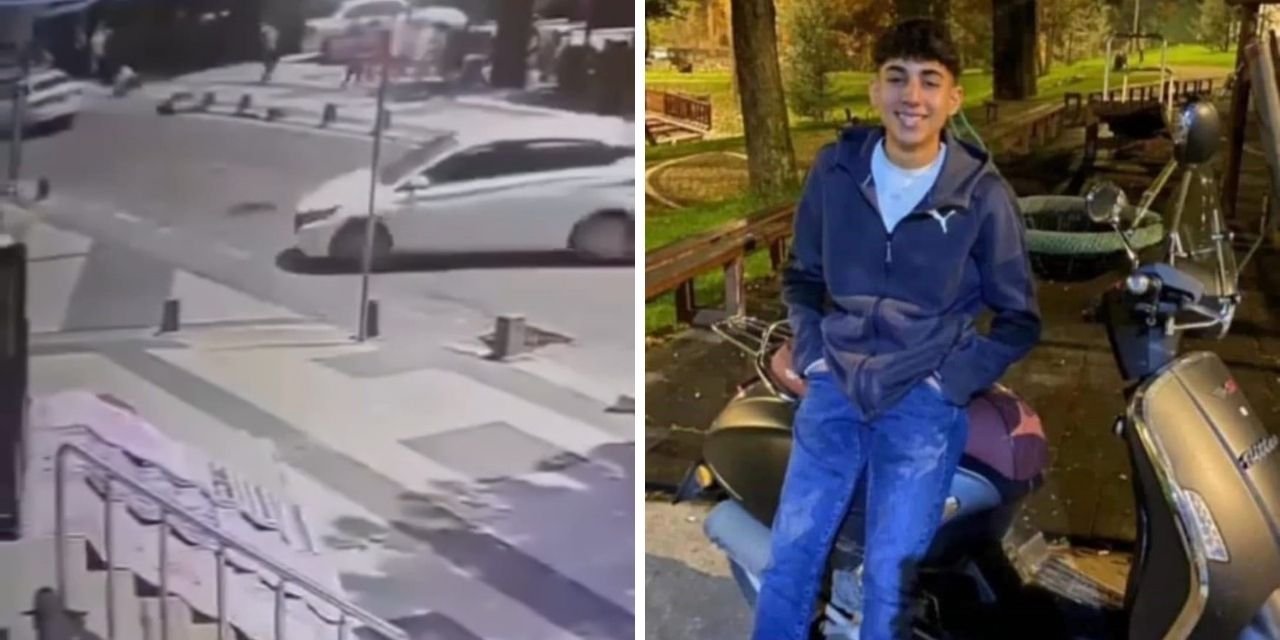 Kerem Kınık'ın kızının karıştığı ve 1 çocuğun öldüğü kaza kamerada