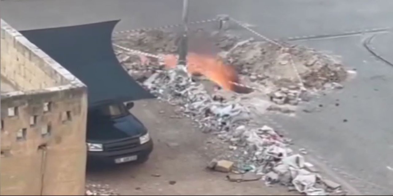 Kızıltepe'de elektrik faciasına ramak kaldı