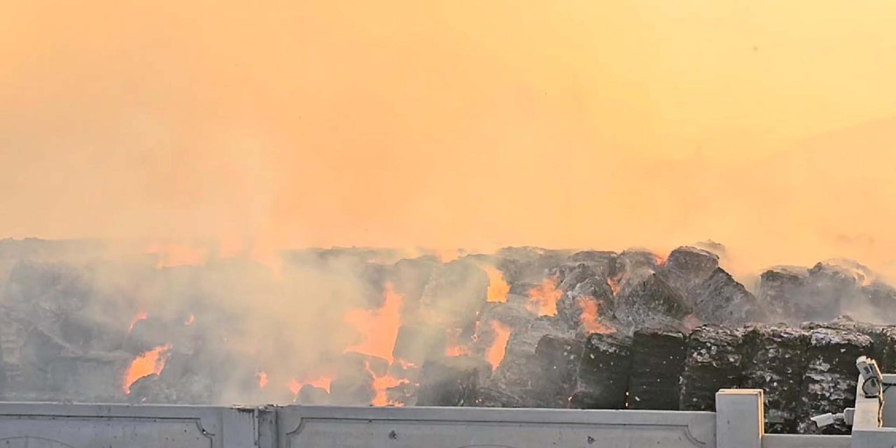 Aydın'da kağıt fabrikası yangını 4. gününde sürüyor