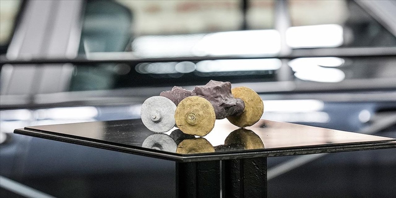 İşte 7 bin 500 yıllık oyuncak arabanın replikası