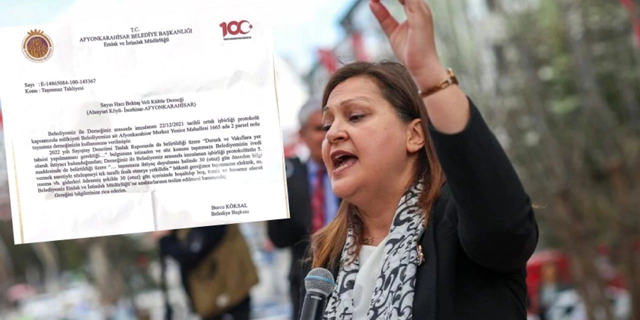 CHP’li Burcu Köksal, cemevini boşalttırdı: Temiz şekilde teslim edin