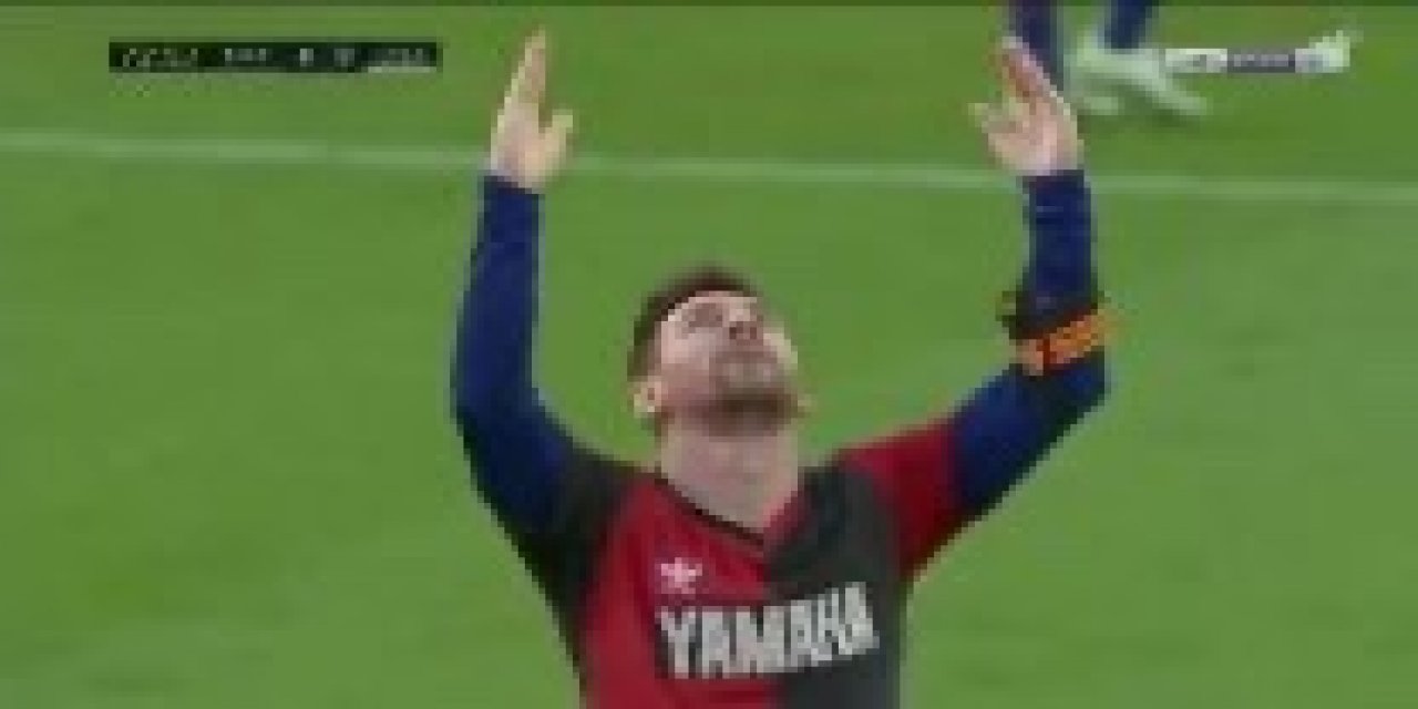 Lionel Messi tarihi formayla Maradona'yı andı