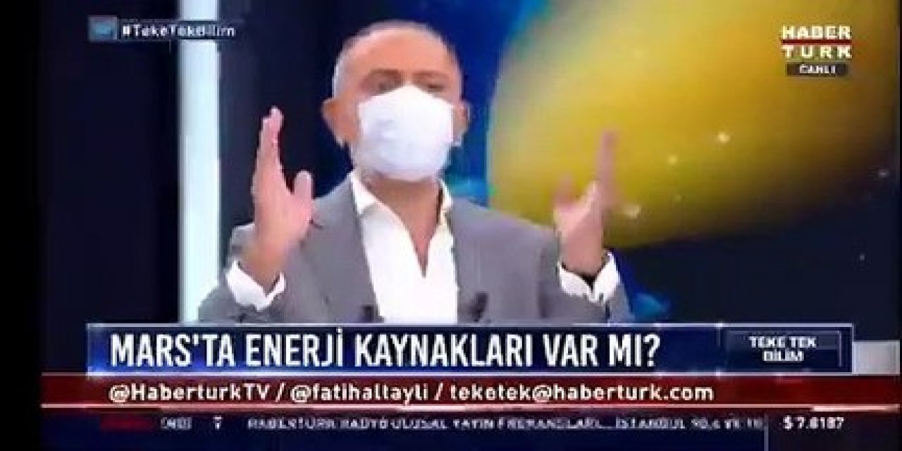 Fatih Altaylı canlı yayında küplere bindi!  "A be beyinsiz..."