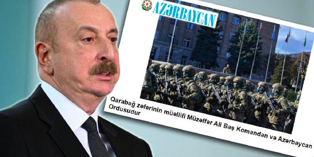 Azerbaycan Resmi Gazetesi'nden Erdoğan'a yanıt: Zaferin mimarı Azerbaycan ordusudur...