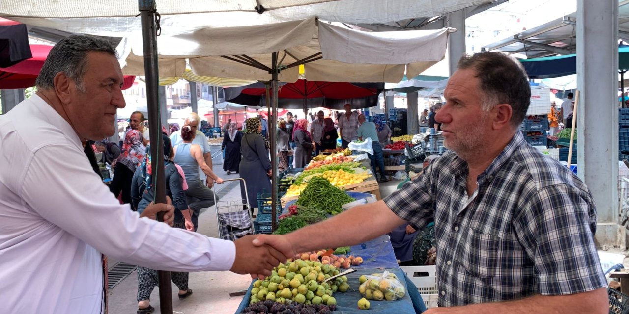 CHP'li Gürer'den Pazar Ziyareti: Esnafın İsyanı Büyüyor