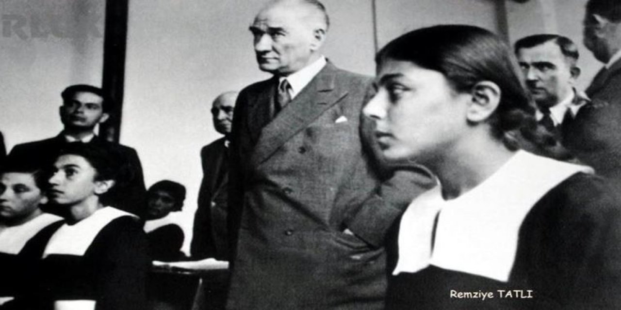 Atatürk’le çekilen bu fotoğrafıyla hafızalara kazınmıştı... Remziye Tatlı'dan acı haber!