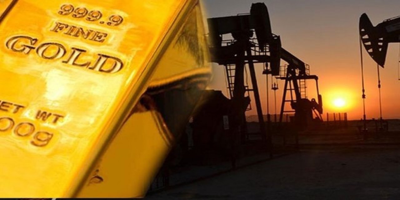 Petrol ve altın fiyatları düştü