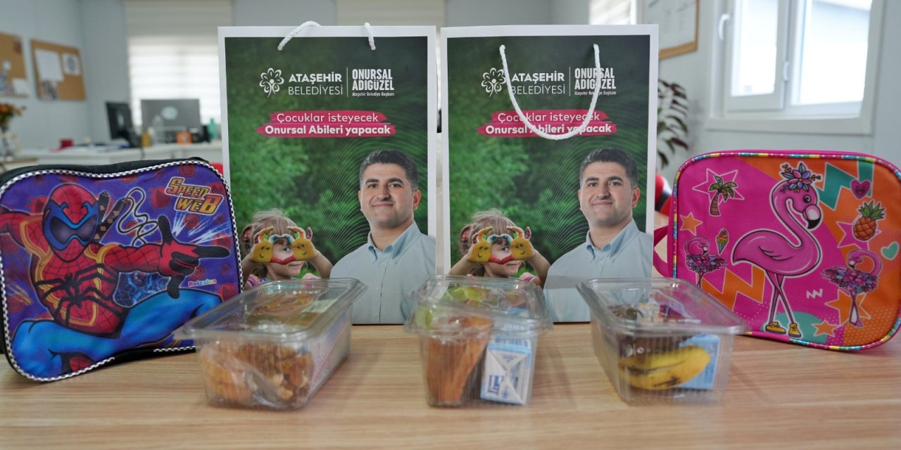 Ataşehir’de Öğrencilere Kırtasiye Ve Beslenme Yardımı Başlatıldı