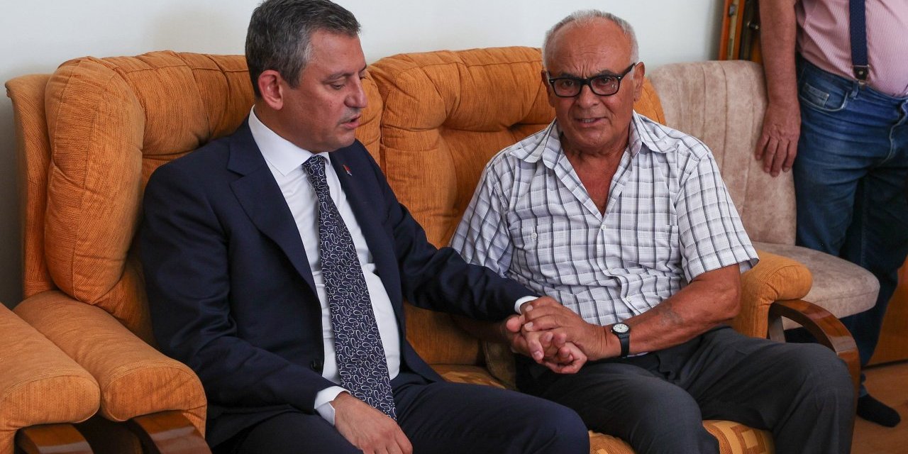 Özgür Özel'den Tayfun Kahraman’ın ailesine ziyaret