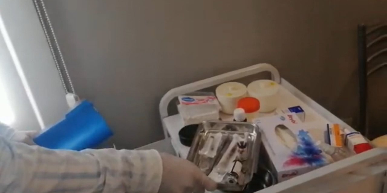 Ruhsatsız göz polikliniğine jandarma baskını