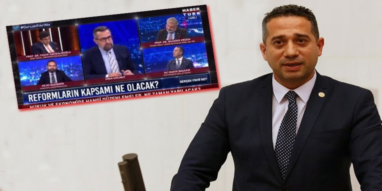 Sözleri çarpıtılmış, AKP'nin hedefi olmuştu... Ali Mahir Başarır'dan kendisini hedef alanlara yanıt!