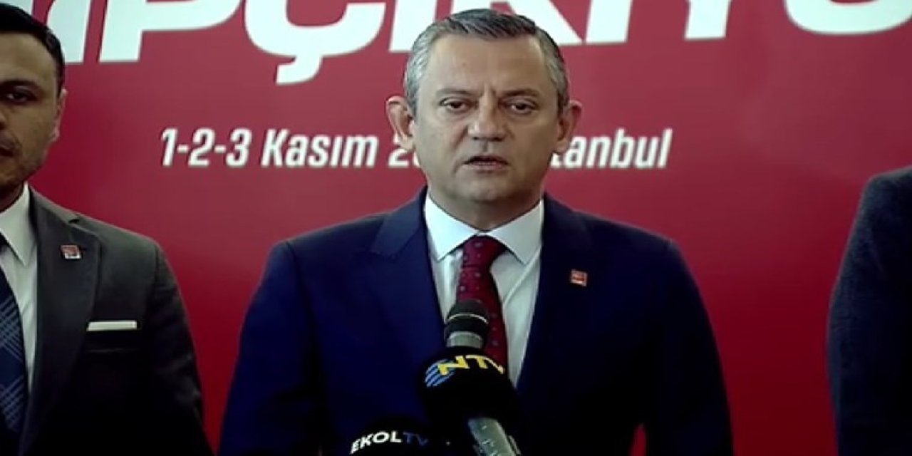 CHP lideri Özgür Özel: Bizim aday sorunumuz yok