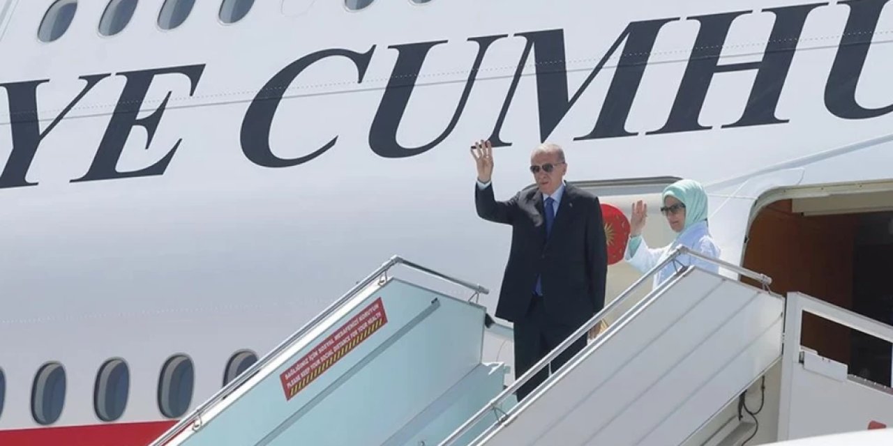 Erdoğan, Suudi Arabistan'a gitti