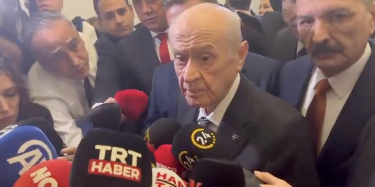 Bahçeli'den 'Erdoğan'la fikir ayrılığı mı yaşıyorsunuz' diye soran gazeteciye tepki