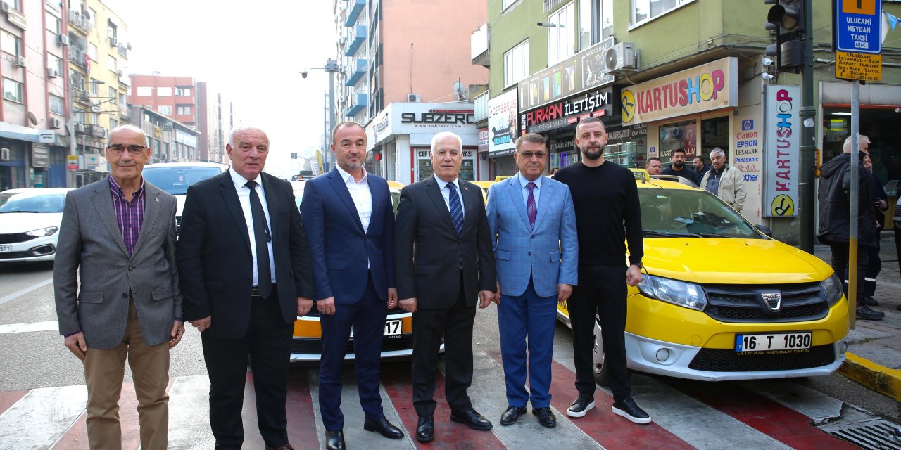 Başkan Bozbey’den taksicilerin sorunlarına çözüm