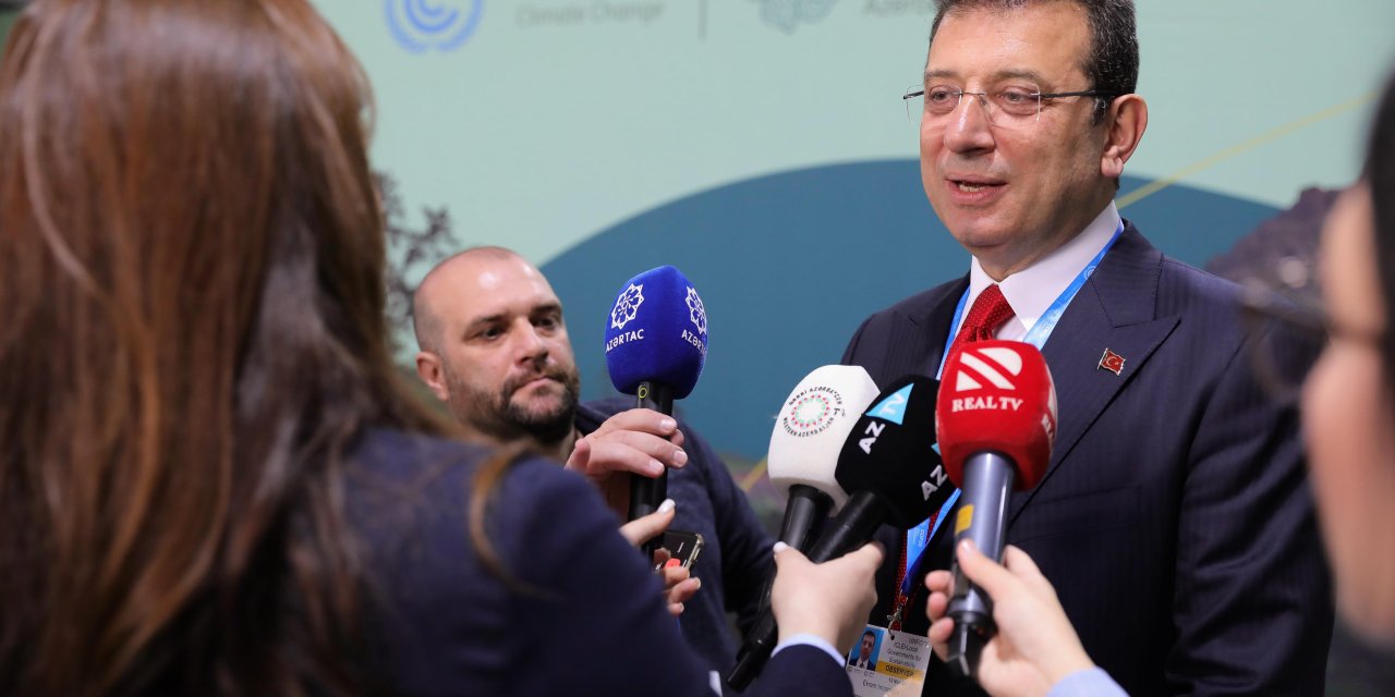 İmamoğlu Bakü'de Konuştu: İklim Krizinin Bedelini, En Fakir Ve En Savunmasız Olanlar Ödüyor