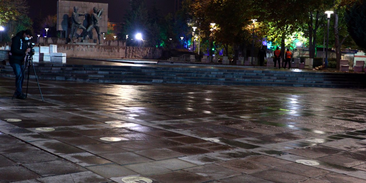Ankara'da sokaklar boş kaldı