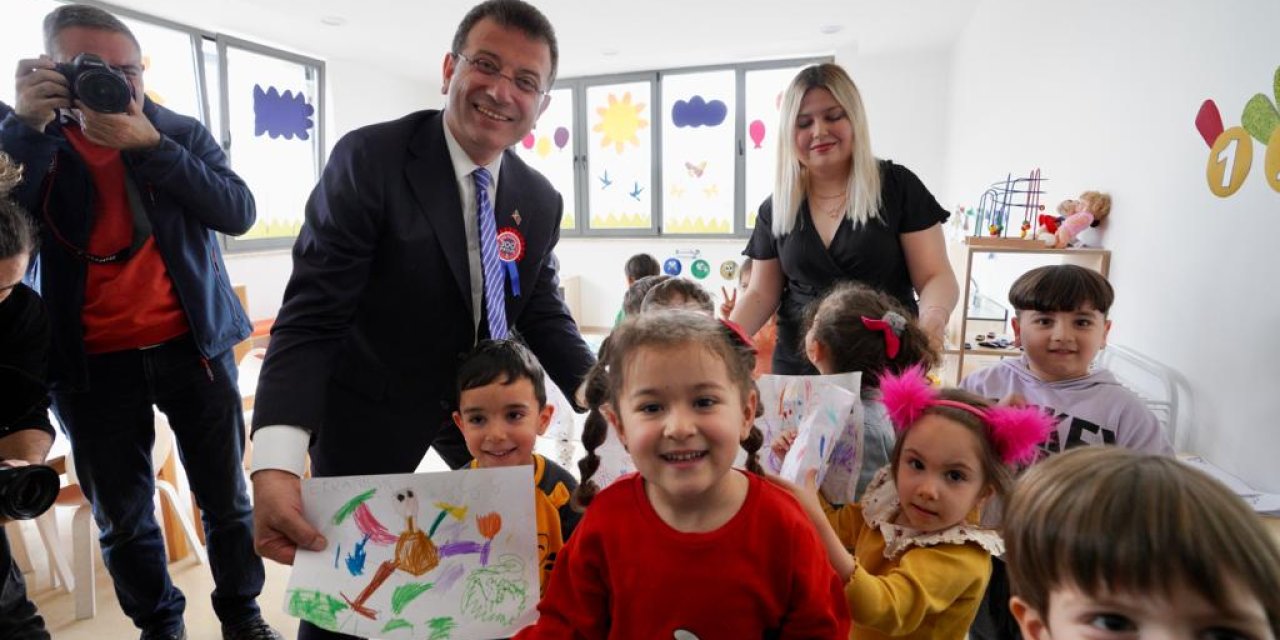 İmamoğlu: Kreşlerimizden 20 bin anne faydalanıyor, hadi gel de kapat