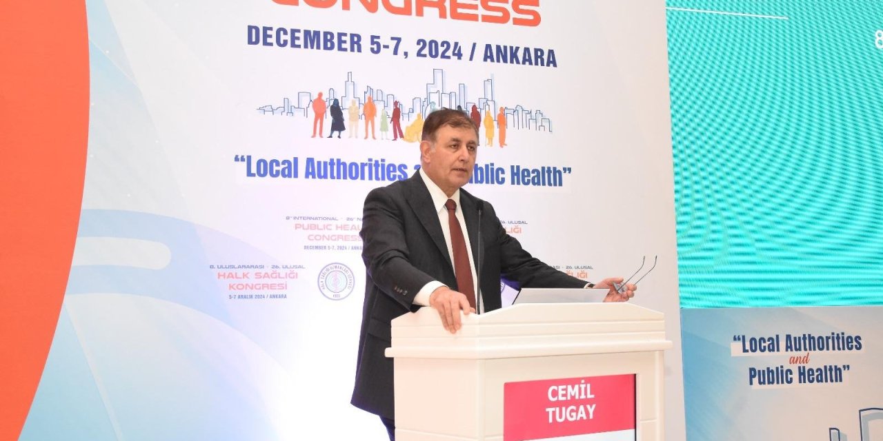 Başkan Tugay: “Sağlıklı şehir bir sonuç değil, bir süreç ve bir yöntemdir”