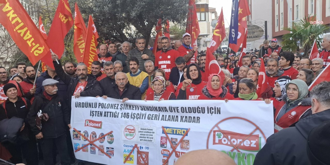 Gözaltılar Polonez işçilerini durduramadı