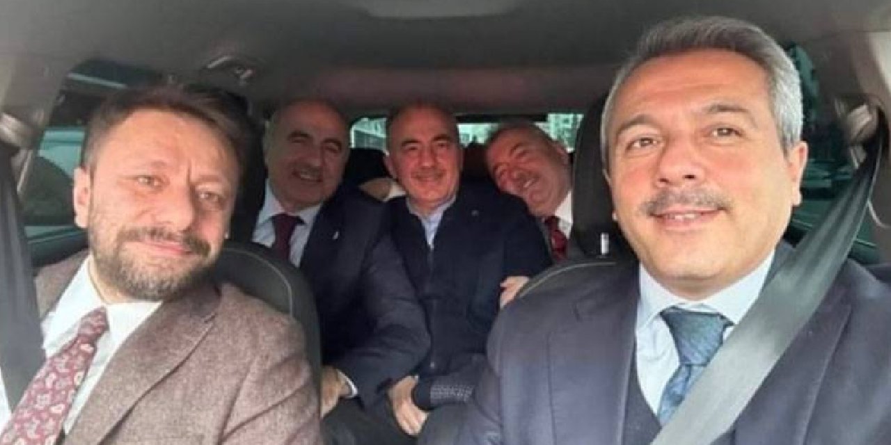 Vali, AKP milletvekillerine şoförlük yaptı: 'Tek parti devletinin fotoğrafı'