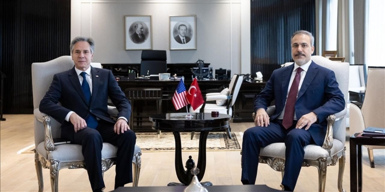 Dışişleri Bakanı Hakan Fidan, ABD'li mevkidaşıyla bir araya geldi