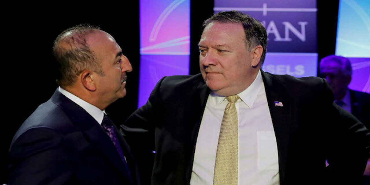 NATO zirvesinde gerginlik! Çavuşoğlu ve Pompeo giderayak kapıştı! Büyük restleşme...