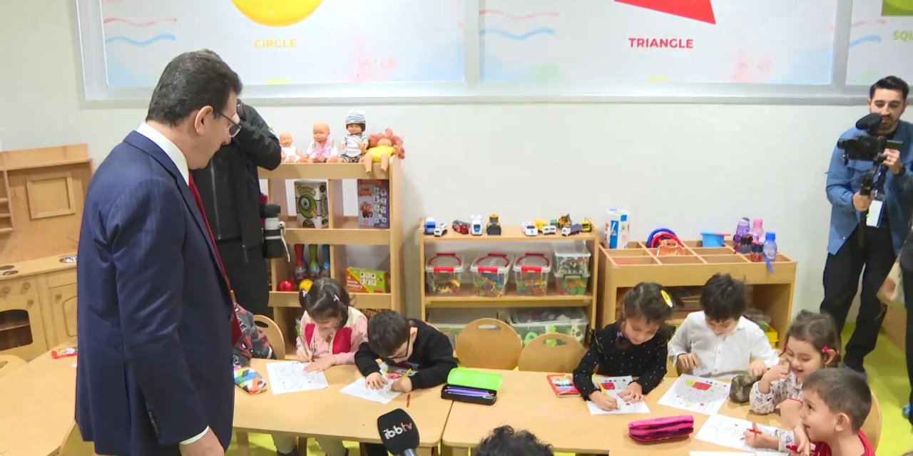 İmamoğlu: Benim için her bir kreş, mega proje