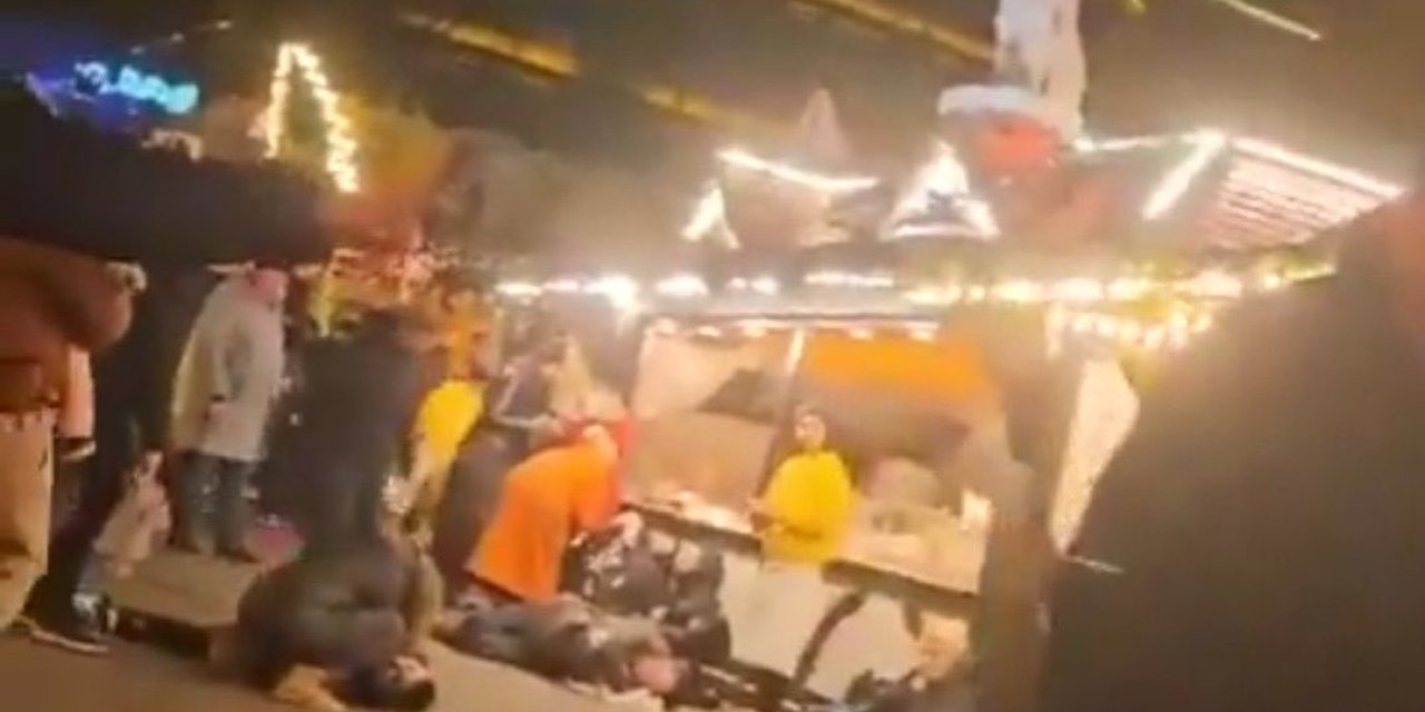 Almanya'da Noel pazarına araçlı saldırı: 2 ölü 60 yaralı