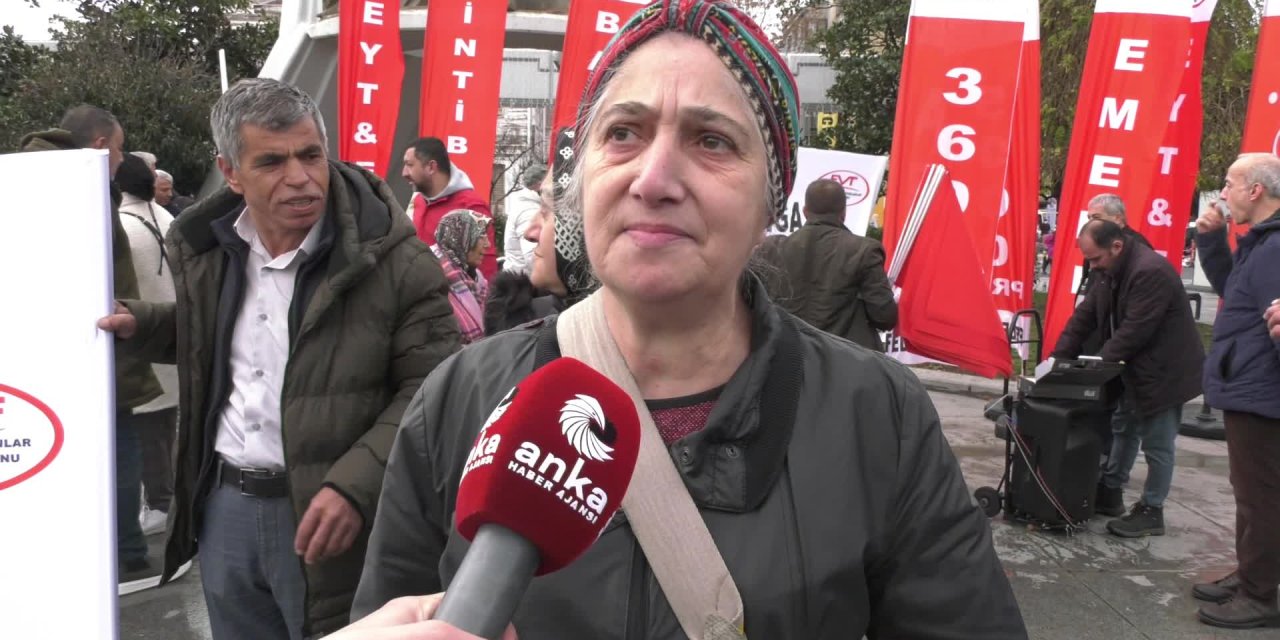 Emekliler: "Bizi açlığa, sefalete mahkum ettiler"
