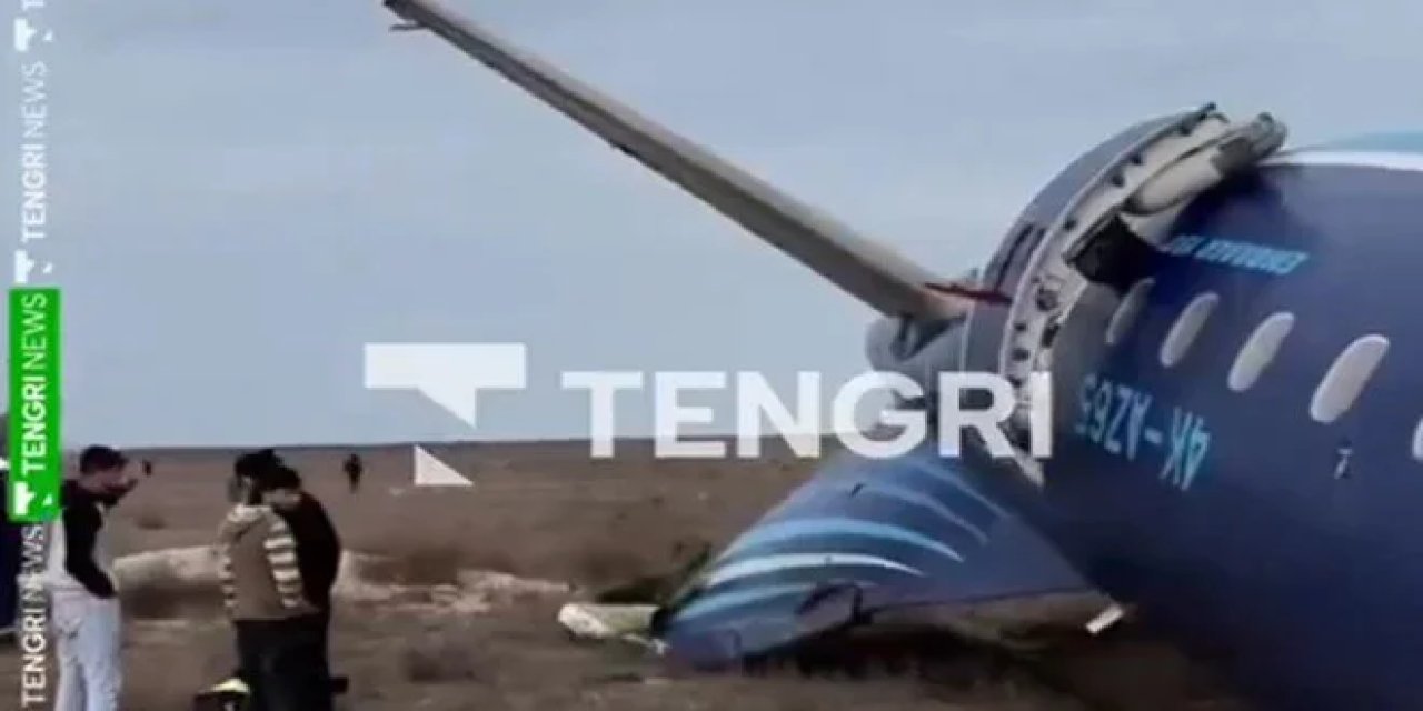Kazakistan'da 72 kişilik yolcu uçağı düştü