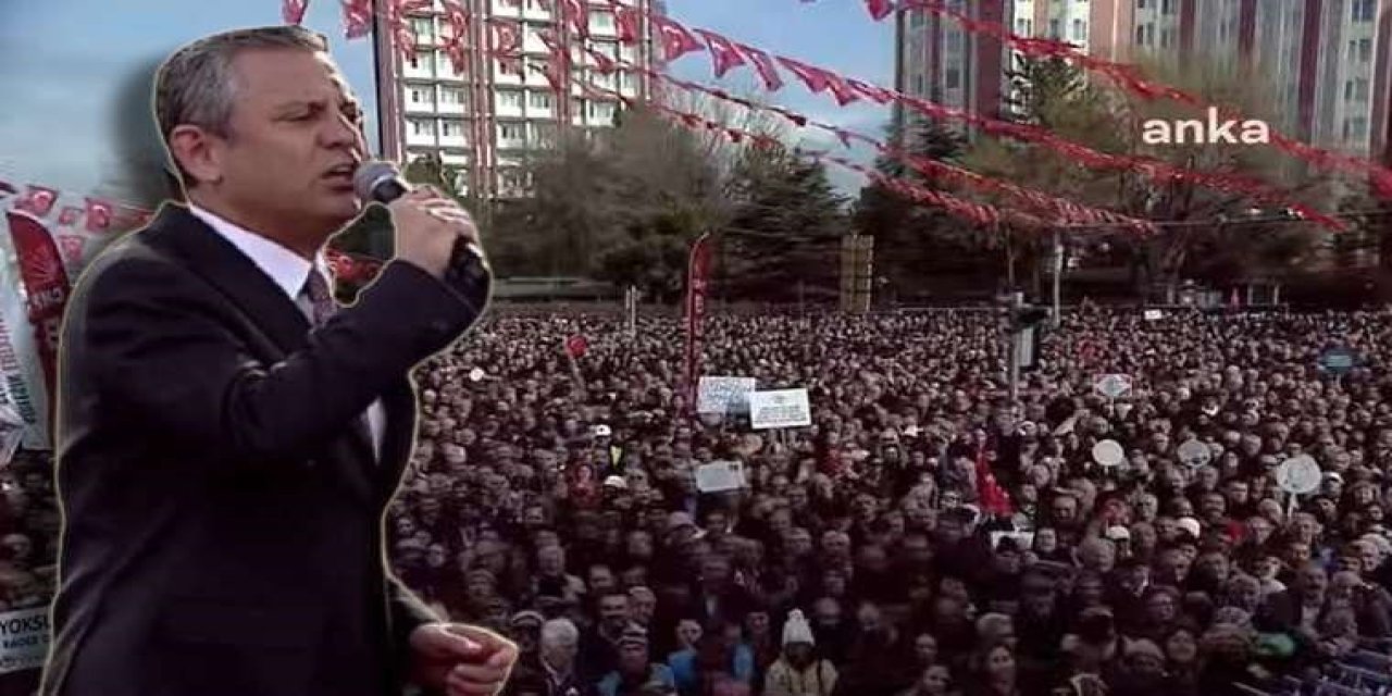CHP Lideri Özgür Özel: ''Sizin Yeriniz Cengiz, Bizim Yerimiz Tandoğan''